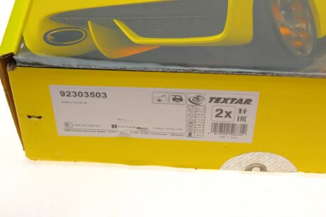 Диск гальмівний textar 92303503
