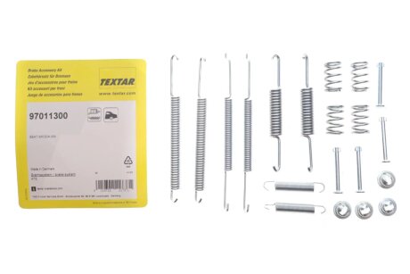 Комплект пружинок textar 97011300