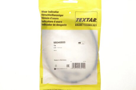 Датчик зносу гальмівних колодок textar 98046800