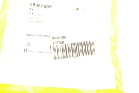 Датчик зносу гальмівних колодок textar 98057900