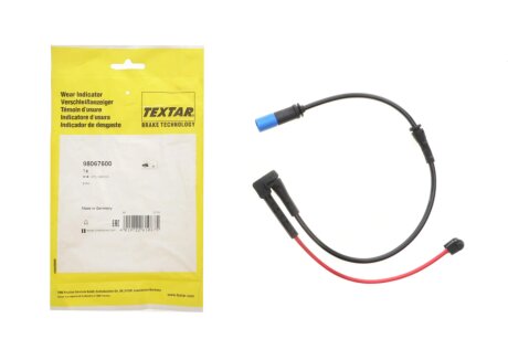 Датчик зносу гальмівних колодок textar 98067600