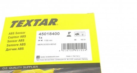 Датчик ABS textar 45018400