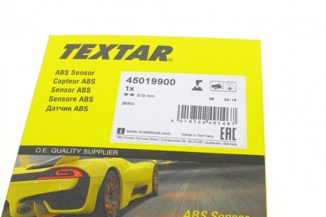 Датчик абс textar 45019900