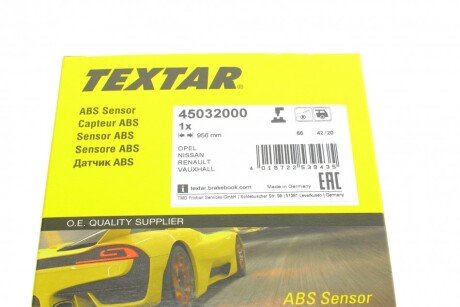 Датчик ABS textar 45032000