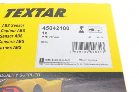 Датчик ABS textar 45042100