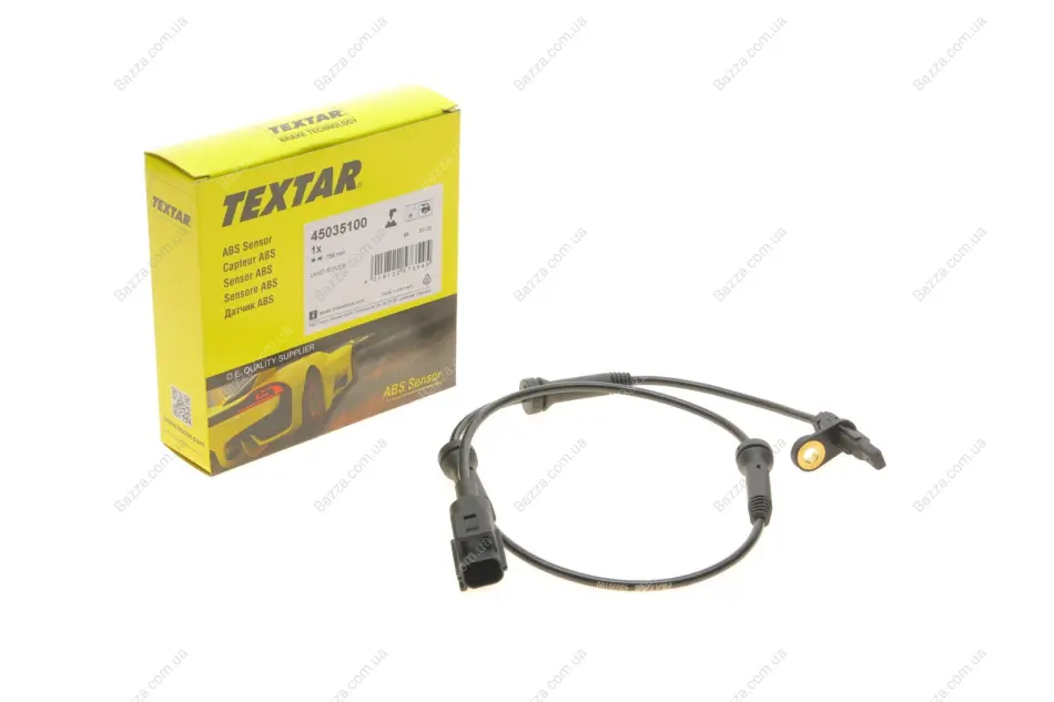 Датчик частоти обертання колеса Textar 45035100 (фото 1)