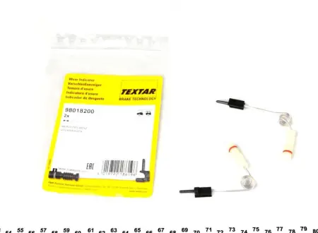 Датчик зноcу колодок textar 98018200