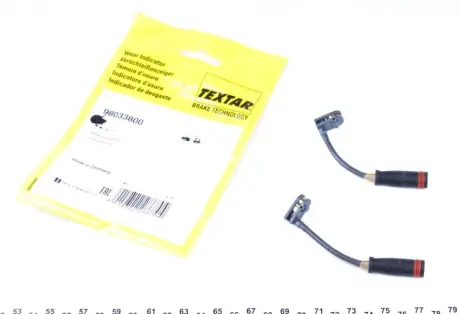 Датчик зноcу колодок Textar 98033800