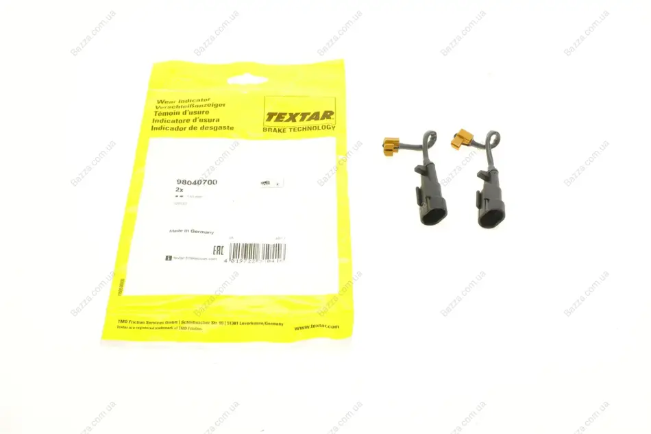 Датчик зноcу колодок textar 98040700