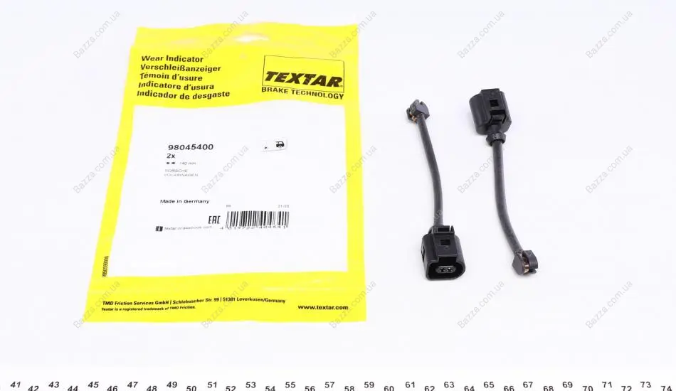 Датчик зноcу колодок textar 98045400