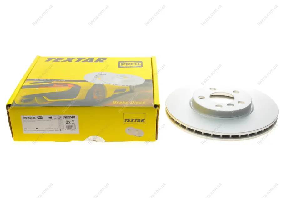 Диск гальмівний BMW/MINI 1(F40)/X1(F48)/Clubman ""F D307mm ""14>> textar 92283605