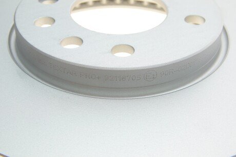 Диск гальмівний textar 92118705