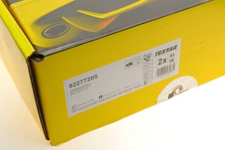 Диск гальмівний textar 92277205