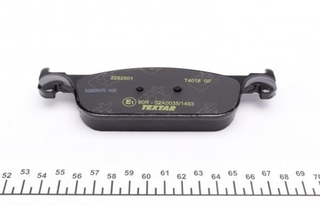 Тормозные колодки textar 2252501