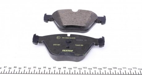 Передние тормозные колодки textar 2331301