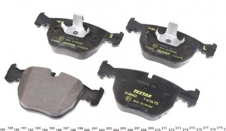 Передние тормозные колодки textar 2148602