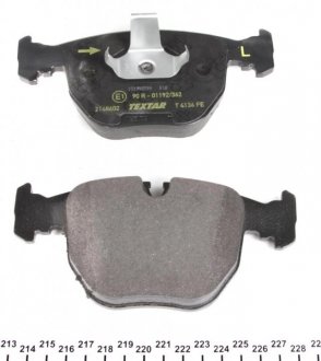Передние тормозные колодки textar 2148602
