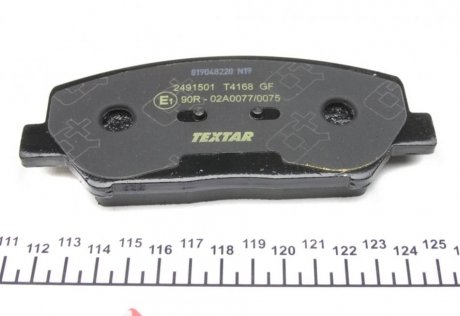 Передние тормозные колодки textar 2491501