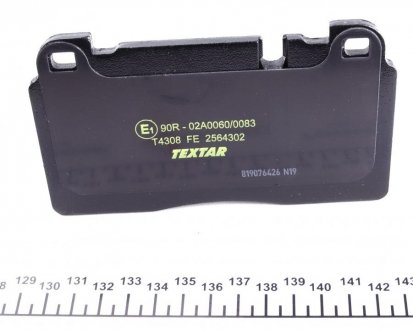 Передние тормозные колодки textar 2564302