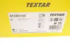 Колодки ручного (стоячого) гальма Textar 91080100 (фото 6)