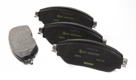 Передние тормозные колодки textar 2208701