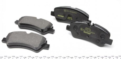 Тормозные колодки textar 2560303