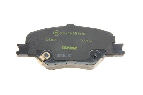 Комплект гальмівних колодок textar 2283801