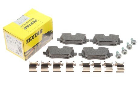 Комплект гальмівних колодок textar 2668701