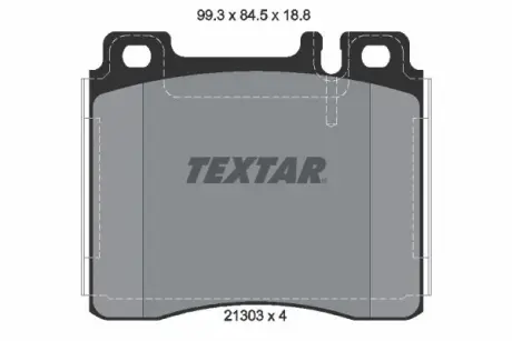 Передние тормозные колодки textar 2130304