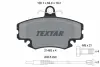 Передние тормозные колодки textar 2146304