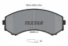 Передние тормозные колодки textar 2348801