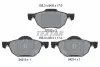 Передние тормозные колодки textar 2372001
