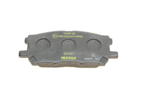 Передні тормозні (гальмівні) колодки textar 2373401