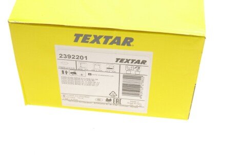 Передние тормозные колодки textar 2392201