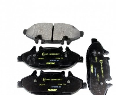 Передние тормозные колодки textar 2400701
