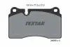Передние тормозные колодки textar 2409801