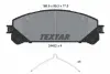Передні тормозні (гальмівні) колодки Textar 2445201 (фото 1)