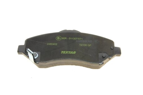 Передні тормозні (гальмівні) колодки textar 2460402