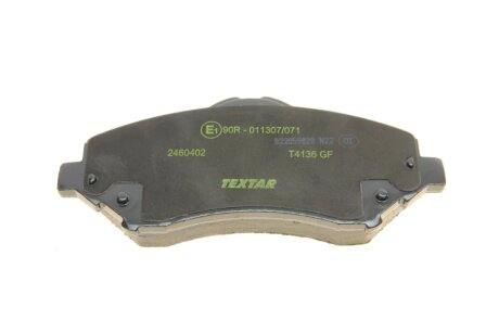 Передні тормозні (гальмівні) колодки textar 2460402