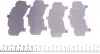 Передние тормозные колодки textar 2520201