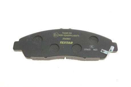 Передние тормозные колодки textar 2560801