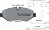 Передние тормозные колодки textar 2919202