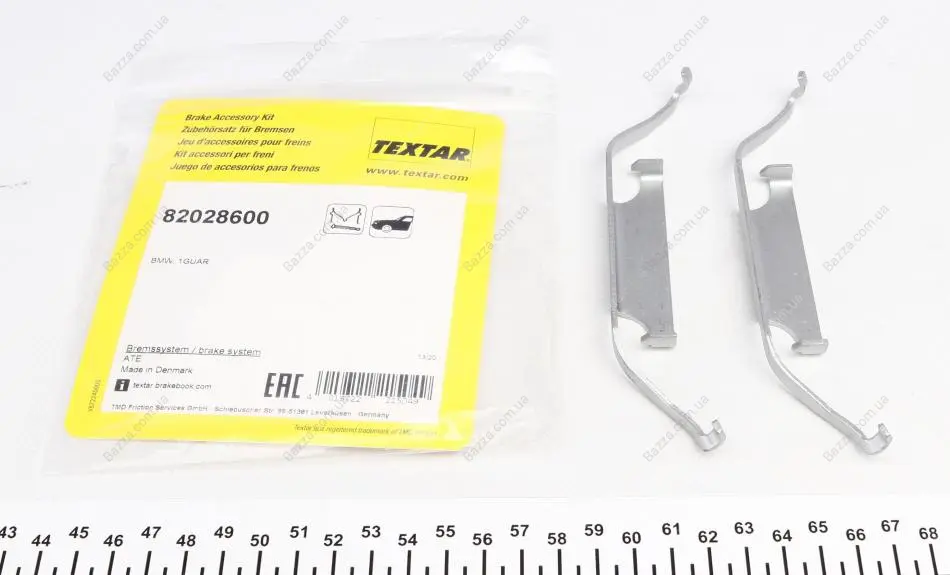 Планка суппорта textar 82028600
