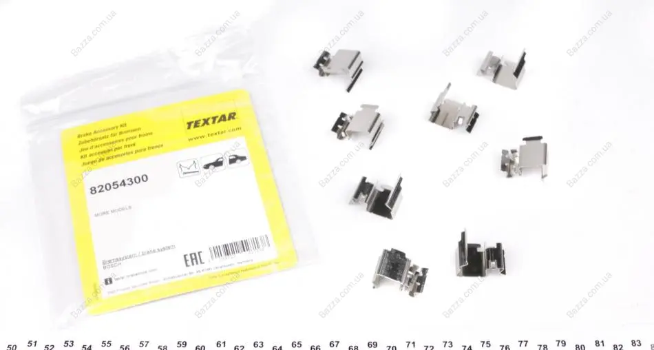 Планка суппорта textar 82054300
