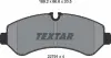 Тормозной диск textar 2279101