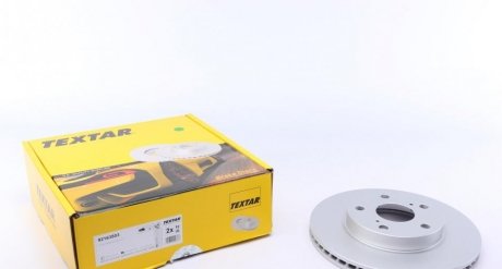 Вентилируемый тормозной диск textar 92163803
