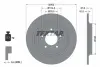 Тормозной диск textar 92294803