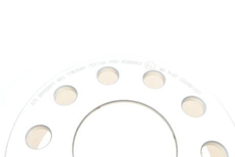 Тормозной диск textar 92300003