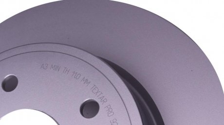 Задній гальмівний (тормозний) диск textar 92274003