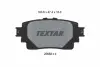Тормозные колодки textar 2058201